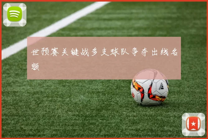 世预赛关键战多支球队争夺出线名额